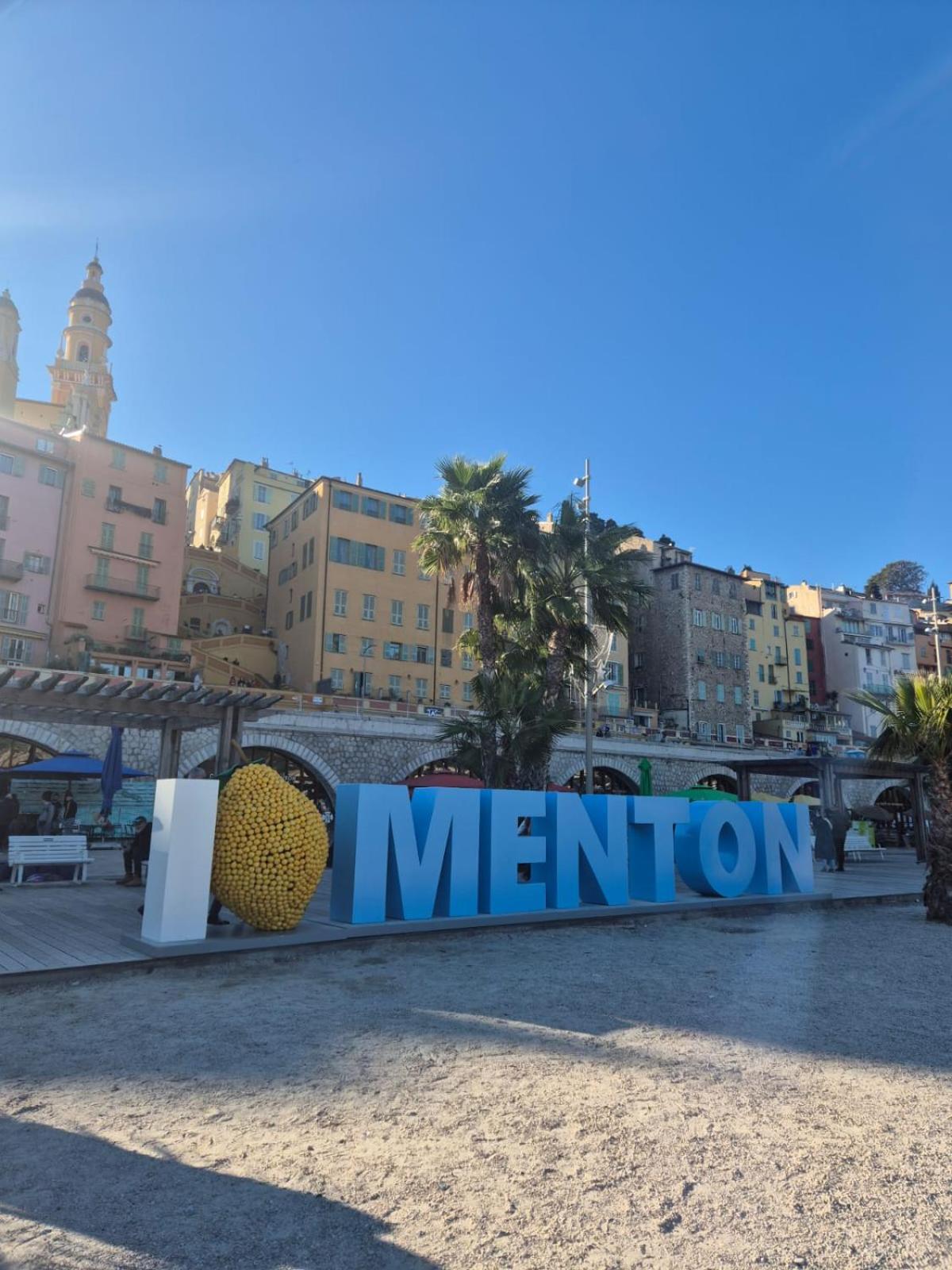 Apartmán Zara Menton Exteriér fotografie